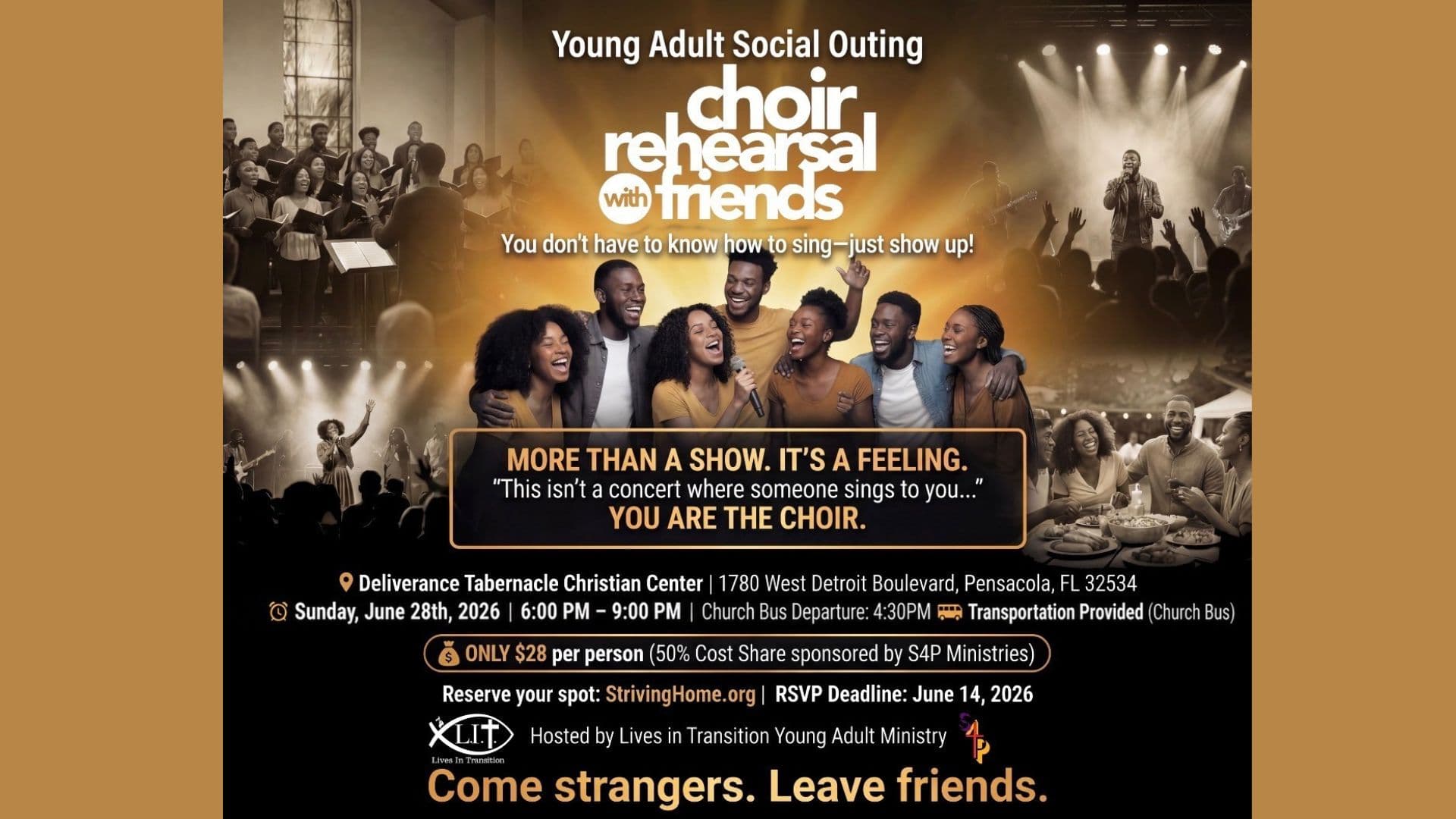 Young Adult Social Outing: Choir Rehearsal with Friends