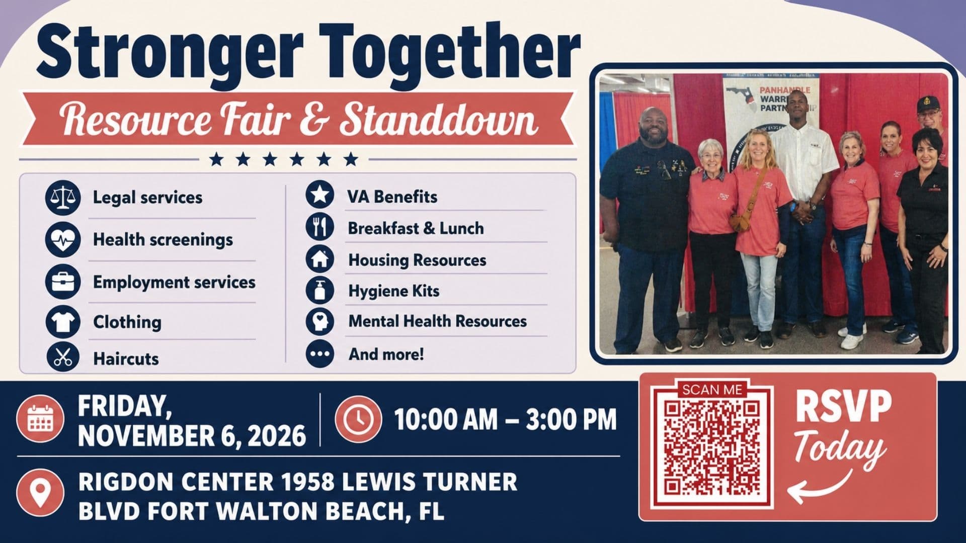 Stronger Together: Resource Fair & Standdown